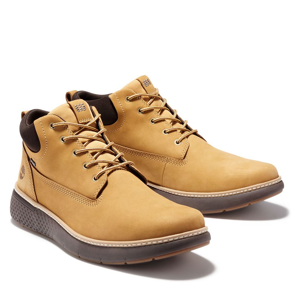 Botas de Seguridad Timberland Hombre Cross Mark Waterproof Marrones - Chile PHR-976304